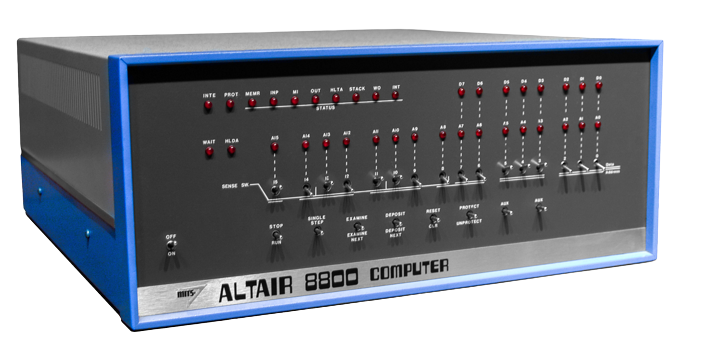 The image shows the Altair 8800